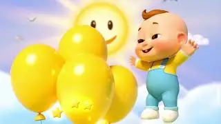 Let&rsquo;s Go on a Color balloon hunt |abc learning for toddlers |nursery rhymes for toddlers 