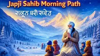 Japji Sahib Morning Path | दिन की शुरुआत वाहेगुरु के नाम से 🙏 | Listen Every Morning