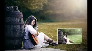 Photoshop CC Tutorial || How to Edit Outdoor Portrait || Retouching Outdoor Portrait