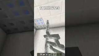 Minecraft Shower at Different Times?⌛🤔 #shorts