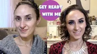 GET READY WITH ME USING TOO FACED WHITE PEACH PALETTE AND NATASHA DENONA DIAMOND & BLUSH!