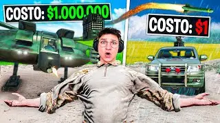 MILITARE DA 1$ vs 1.000.000$ su GTA 5! 🚀