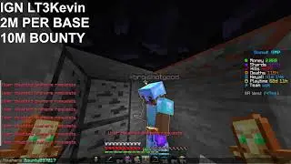 donutsmp RATING BASES 5M PER GOOD 100M BOUNTY IGN LT3Kevin 150M FOR BEST BASE