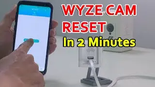 Как сбросить настройки WyzeCam (короткое видео)