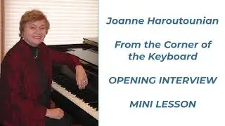Joanne Haroutounian From the Corner of the Keyboard: First Impressions
