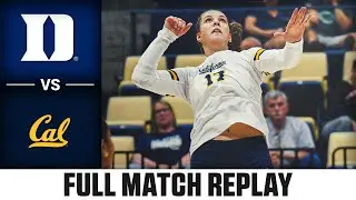 Duke vs. Cal Full Match Replay | 2025 ACC Volleyball