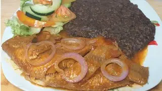 MEN KIJAN POU FÈ YON BON SÒS PWASON AK KOKOYE BYEN GOU | PESCADO CON COCO*.
