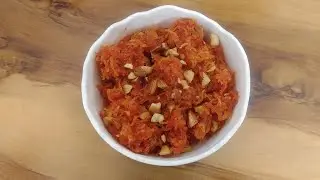 कमी तुपात आणि दुध न वापरता गाजर हलवा#food #गाजर हलवा #sweet#video #food videos 