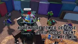 Adventure tower defense april fools update how to win park hidden wave