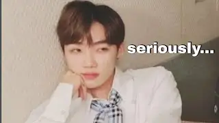 When CHANHEE is so done with THE BOYZ