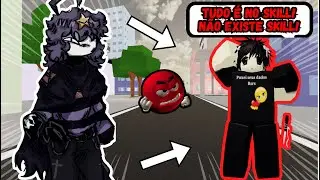 CALEI um CHORÃO TÓXICO QUE ACHA TUDO NO SKILL NO JOGO INTEIRO 💀🙌 / NO JUJUTSU SHENANIGANS
