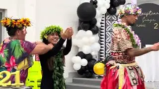 Kua iti te marama - Cook Island Kapa rima #Kristians21st