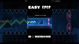 EASY !?!?   ID : 102124468   #geometrydash #tidalwave