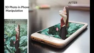 3D Photo in Phone Fantasy Manipulation Tutorial