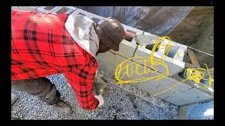 Concrete Block laying  dowels vs vertical rebar and placement
