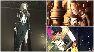 FF7 Rebirth: Элегантное платье для Аэрит в стиле экспедиции 33