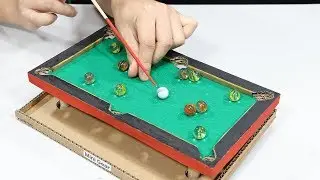 Most Unbelievable Creative! Build Snooker Table By Cardboard