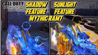 First Mythic Ram 7 With Dual Feature Sunlight And Shadow Unique Transformation - Codm S8