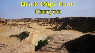 Tour The Game - Brick Rigs Sandbox Gameplay - Canyon Sandbox Tour
