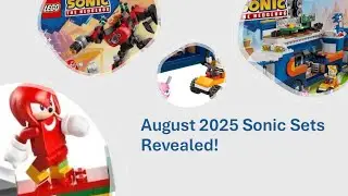 August 2025 LEGO Sonic Sets Officially Revealed!