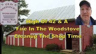 Warm & Rainy Shop Cleanup Day