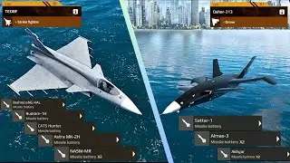 Review New Strike Fighter TEDBF And Drone Qaher-313 | Modern Warships