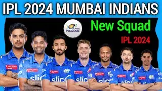IPL 2024 | Mumbai Indians Team Full Squad | MI Full Squad 2024 | MI Team New Players List 2024