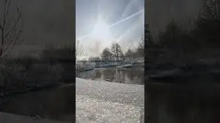 Красота малой реки Весенний солнечный день #gopro #shorts #fishing #рыбалка #река #спиннинг #russia