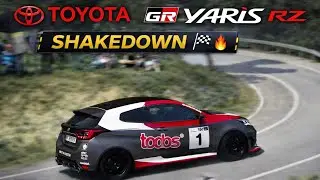 Toyota GR Yaris RZ &ndash; Shakedown 🏁🔥