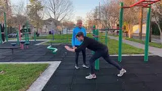 Fall Prevention Series: Step Forward Lunge