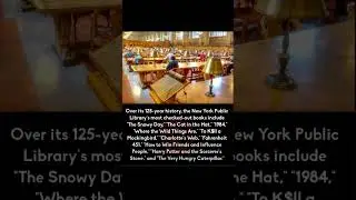 Exploring 125+ Years of NY Public Library History!  #history #facts