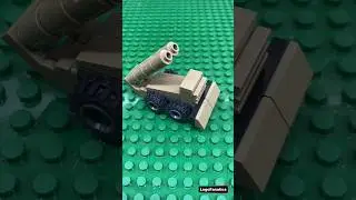 LEGO Custom Micro-Scale Model Of A Military Multiple Rocket Launcher l Set 50