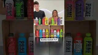 Bro vs Sis Bottle Matching Challenge!