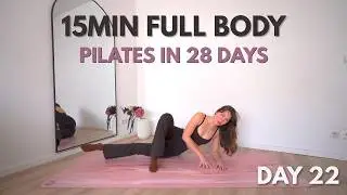 DAY 22: PILATES FOR BEGINNERS // 28 Days Pilates Beginner Challenge 💓