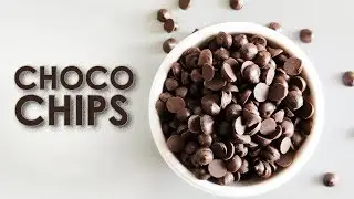 How to make choco chips at home | Homemade choco chips without any fancy equipment | Choco chips