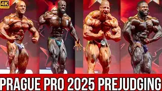 Prague Pro 2025 Prejudging 🔥 | Who Will Qualify for Mr. Olympia? | Bodybuilding Highlights | 4K UHD