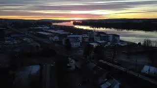 Cinematic drone footage of &Aring;rnes, a small town in Nes kommune, Norway 🇳🇴
