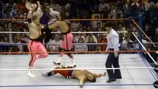 Hart Foundation CHEATS to Win CHAMPIONSHIP! | February 1987