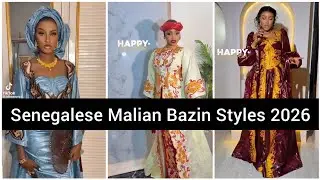 Trendy Bazin Outfits for Weddings, Eid & Special Events