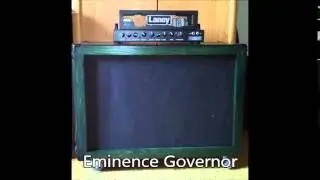 WGS Reaper HP & Eminence Governor- mixed 2x12 cab- Huge Tone!