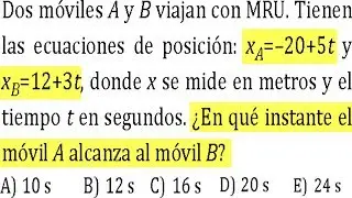 CINEMATICA MRU PROBLEMAS RESUELTOS MOVIMIENTO RECTILINEO UNIFORME ECUACION DEL MOVIMIENTO MECANICO