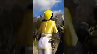 Yellow Ranger By Squeezing The Throat In POWER RANGERS SUPER MEGA FORCE #powerrangersmegaforce