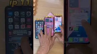 Test fastest Restart iPhone 12 mini vs iPhone xs max vs iPhone 11