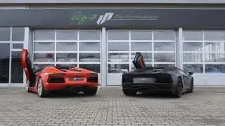Double Flamming Aventador Roadster by Heitgre&szlig; Performance