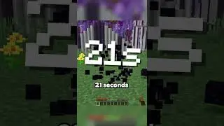 How Long Does It Take to Mine Obsidian with a Potato? #shorts