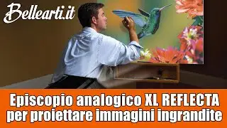 Episcopio analogico XL Reflecta per proiettare immagini e oggetti tridimensionali