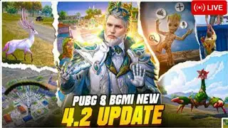 BGMI 4.2 update first live in Hindi 🔥 | #bgmilive #shortfeed #shorts #shortslivestream