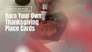 Thanksgiving Place Cards Pumpkin Themed