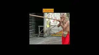 ngeri,7 senjata tradisional suku dayak