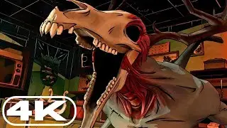 Bigby Wolf & The Woodsman VS Jersey Devil Fight Scene | The Wolf Among Us (4K)